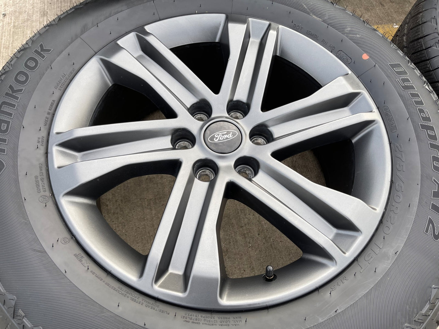 20" Ford F-150 FX-4 PLATINUM OEM rims wheels 10344 Expedition HANKOOK A/T2