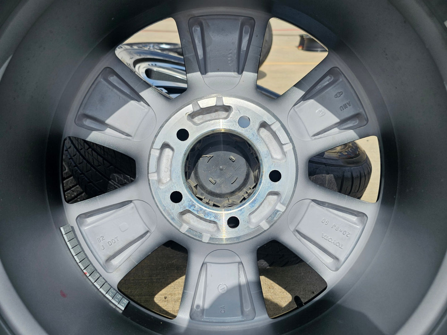 20" Toyota Tundra PLATINUM OEM 75159 SET wheels rims 5x150 tires GOODYEAR