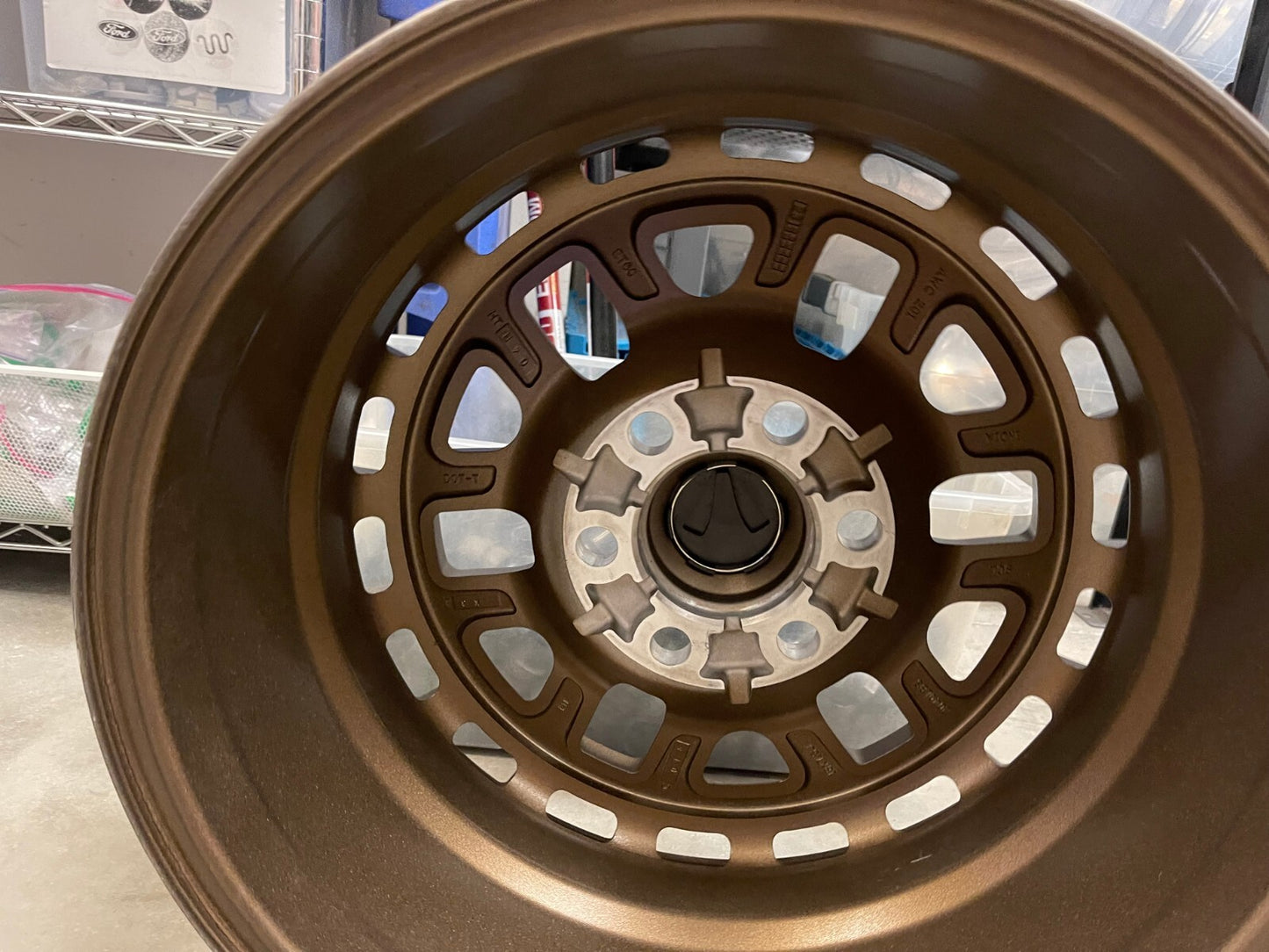 18" Toyota Tundra TRD OEM BRONZE T Force wheel rim Sequoia 2024 2025 NEW