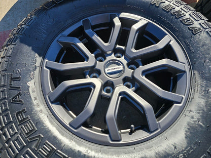 17" Ford Ranger Raptor wheels rims Bronco A/T2 tires 2023 2024 2025 NEW