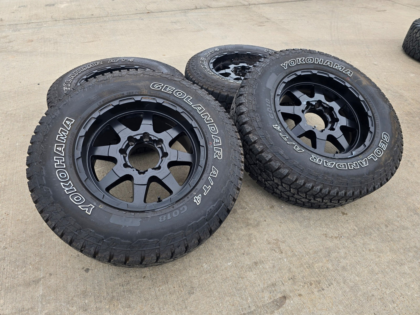 18x9 18" VOXX GFX TR12 wheels rims 8x165 8x6.5 Chevy GMC Ram 2500 3500