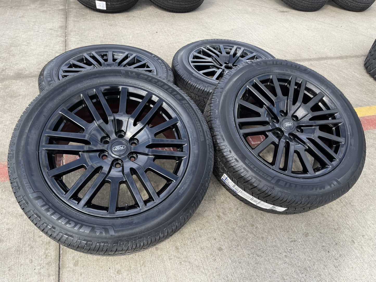 22" Ford F-150 LIMITED Plus OEM rims wheels 10444 Expedition tires MICHELIN NEW