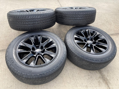 20" Chevy Tahoe Silverado OEM 5919 wheels rims GMC Yukon HANKOOK A/T2