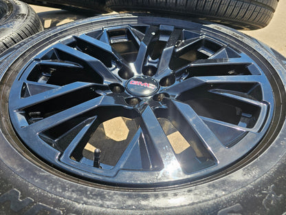 22" GMC Yukon Sierra OEM Chevy Silverado Tahoe 5903 wheels rims PIRELLI