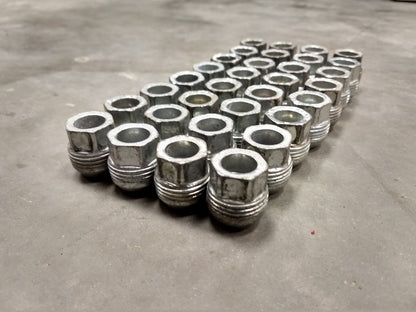 (32) 14x1.5 OEM GM lug nuts open end threaded 2500 3500 Chevy Silverado GMC