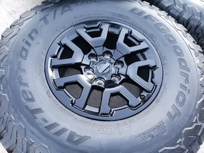 17" Ford F-150 Raptor Bronco OEM rims wheels BFG 10461 tires 2025 2026 BFG NEW