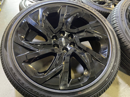 24" Lincoln Navigator BLACK LABEL OEM 10669 rims wheels Ford 2025 2026 2027 NEW