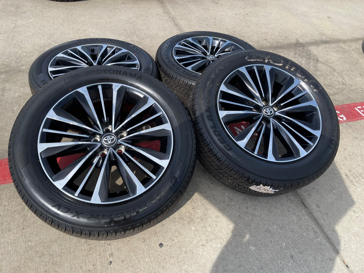 20" Toyota Grand Highlander OEM 10527 wheels rims TX350 LS500H LS500 SET NEW