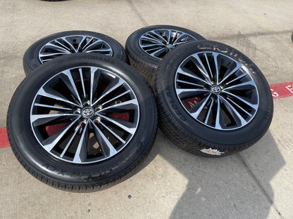 20" Toyota Grand Highlander OEM 10527 wheels rims TX350 LS500H LS500 SET NEW