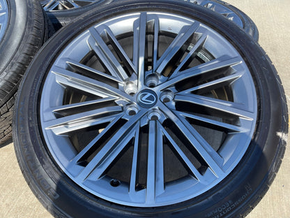 22" Lexus TX500H TX350 OEM 10575 wheels rims LS500 Grand Highlander SET 2027 NEW