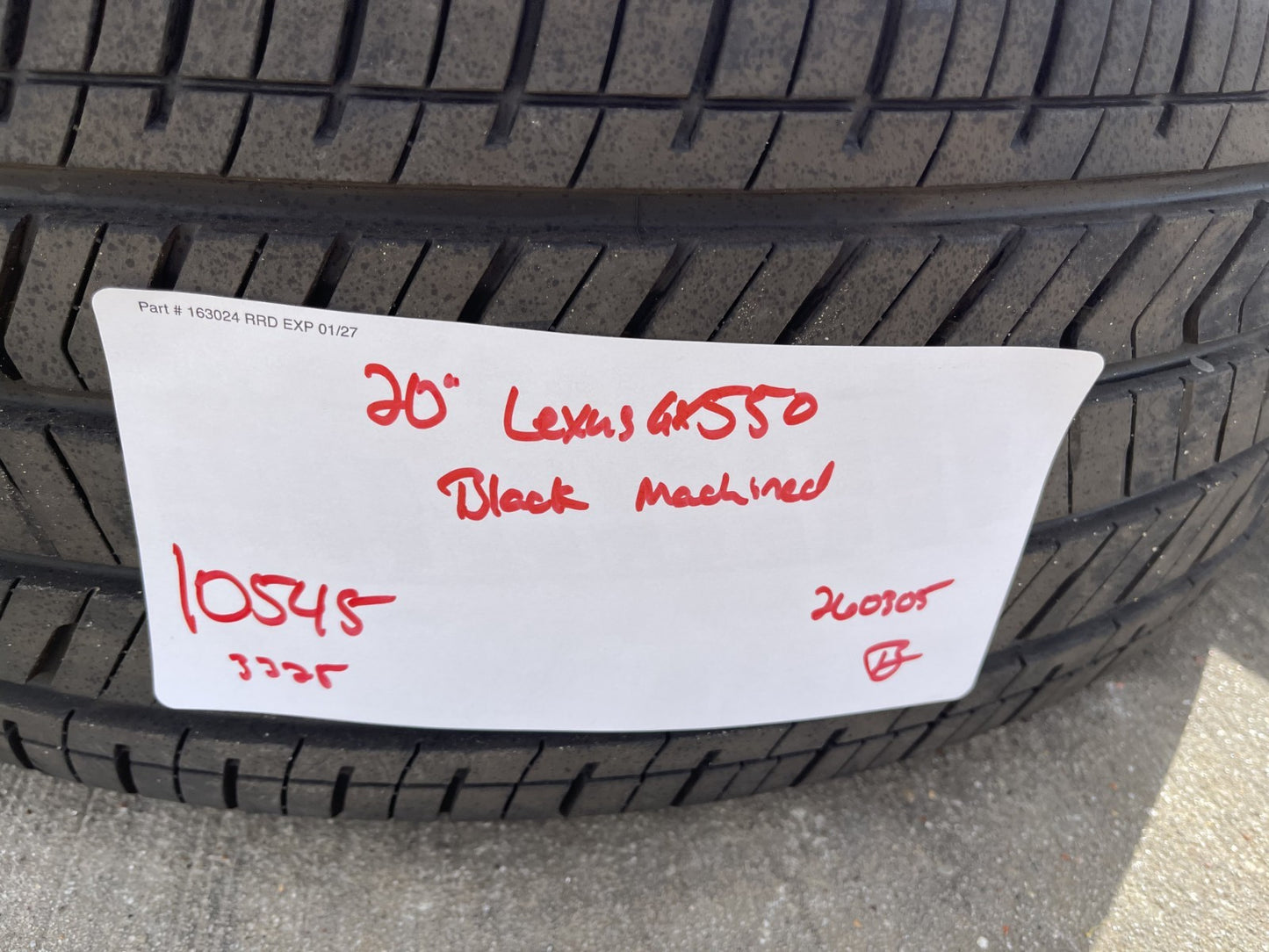 20" Toyota Land Cruiser Tundra OEM wheels rims 10545 Lexus GX550 LX600 2026 NEW