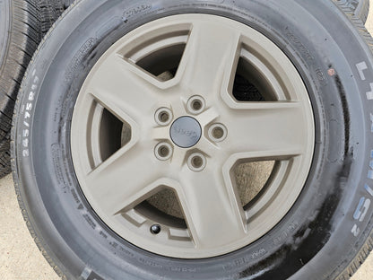 17" Jeep Gladiator MILITARY EDITION OEM wheels rims 9235 Wrangler NEW