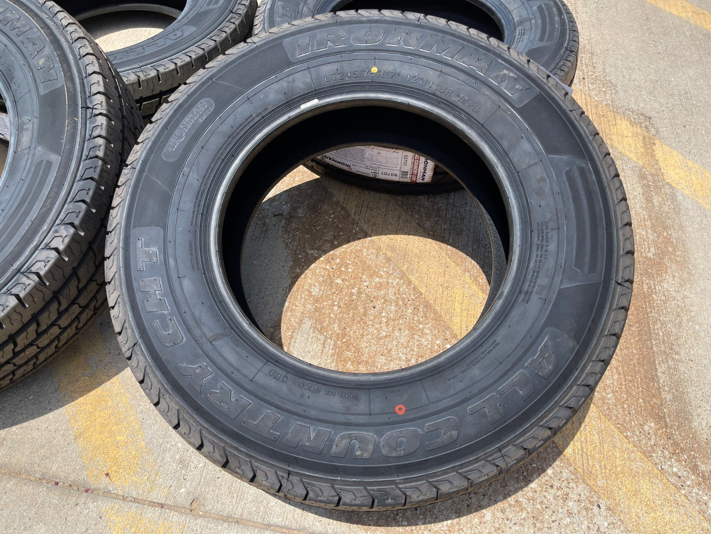 (4) 245/75/17 Ironman All Country CHT tires 245/75/17 M+S LT 10 ply LRE NEW