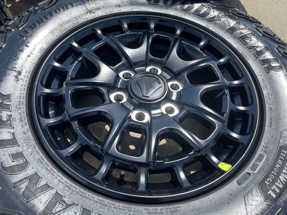 18" Toyota Tundra TSS T FORCE TRD OEM black wheels rims Sequoia 2024 2025 NEW
