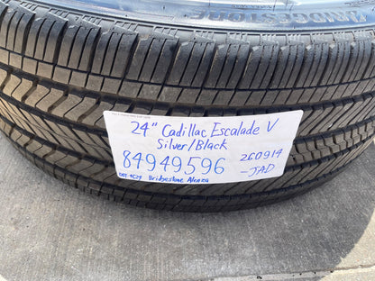 24" Cadillac Escalade V OEM PLATINUM wheels rims SET 2024 2025 2026 2027 NEW