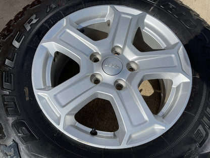 17" Jeep Wrangler Gladiator SPARE OEM 9216 wheel rim 2020 2021 2022 2023 2024