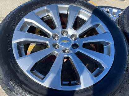 22" Chevy Silverado High Country OEM 5922 wheels rims Tahoe 2024 2025 2026 NEW