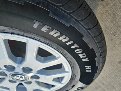 17" Toyota Tacoma 4Runner TRD OEM 94254 10637 wheels rims 2025 2026 GOODYEAR