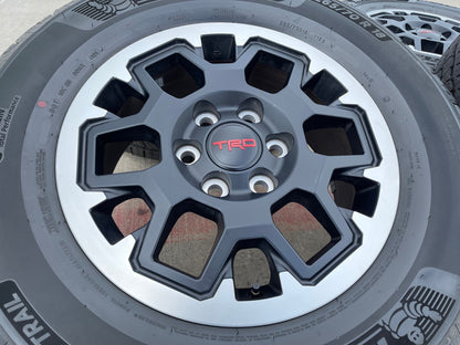 18" Toyota Tacoma 4Runner TRD OEM 94199 wheels rims 2024 2025 2026 MICHELIN NEW
