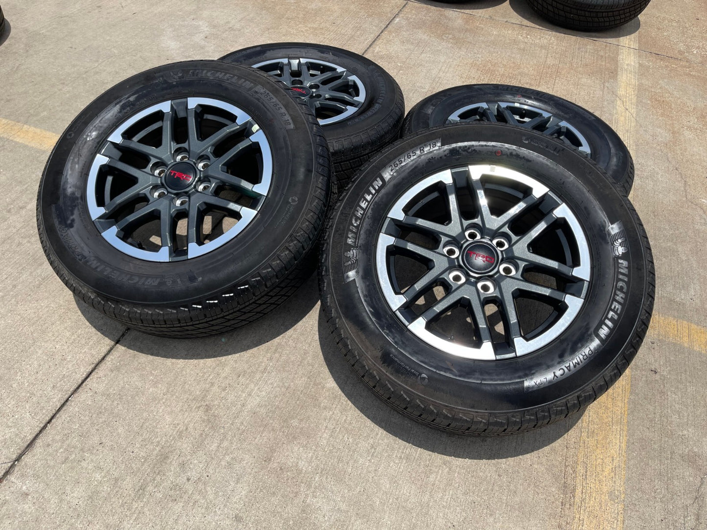 18" Toyota Tacoma 4Runner TRD OEM 10641 wheels rims 2024 2025 2026 2027 NEW