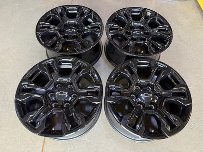18" Chevy Silverado ZR2 Tahoe TRAIL BOSS Sierra OEM 95415 wheels rims SET NEW