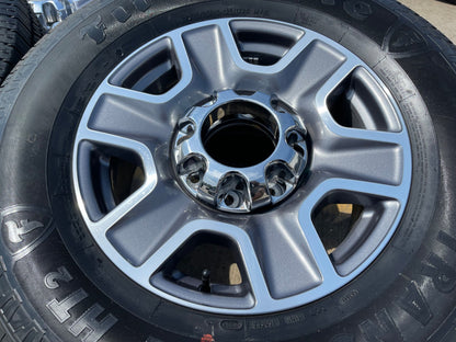18" Ford F-250 F-350 Lariat FX-4 OEM wheels 10480 10298 tires FIRESTONE H/T2
