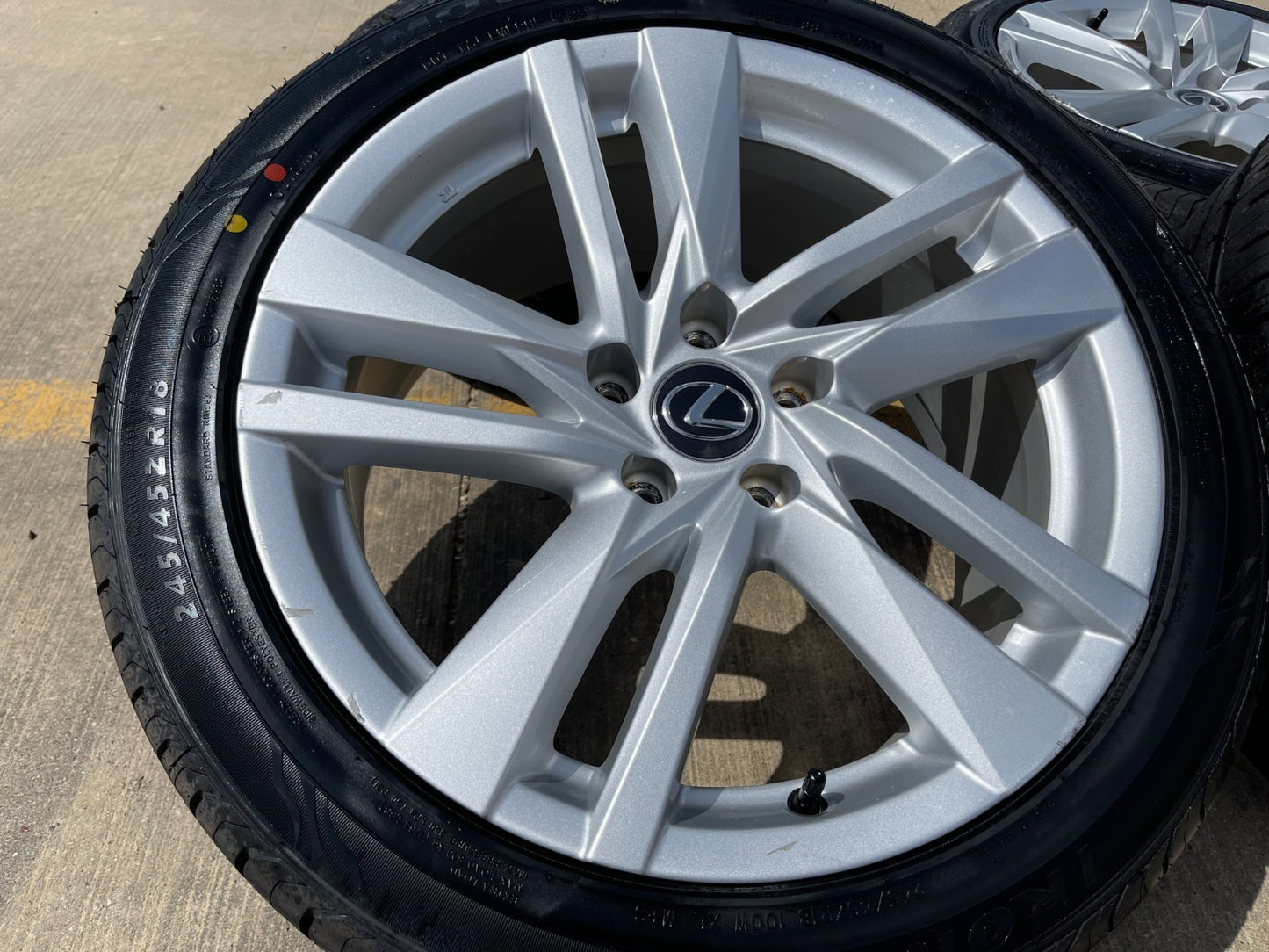 18" Lexus IS300 IS350 OEM wheels rims 74153 95247 Camry Avalon 2022 2023 2024