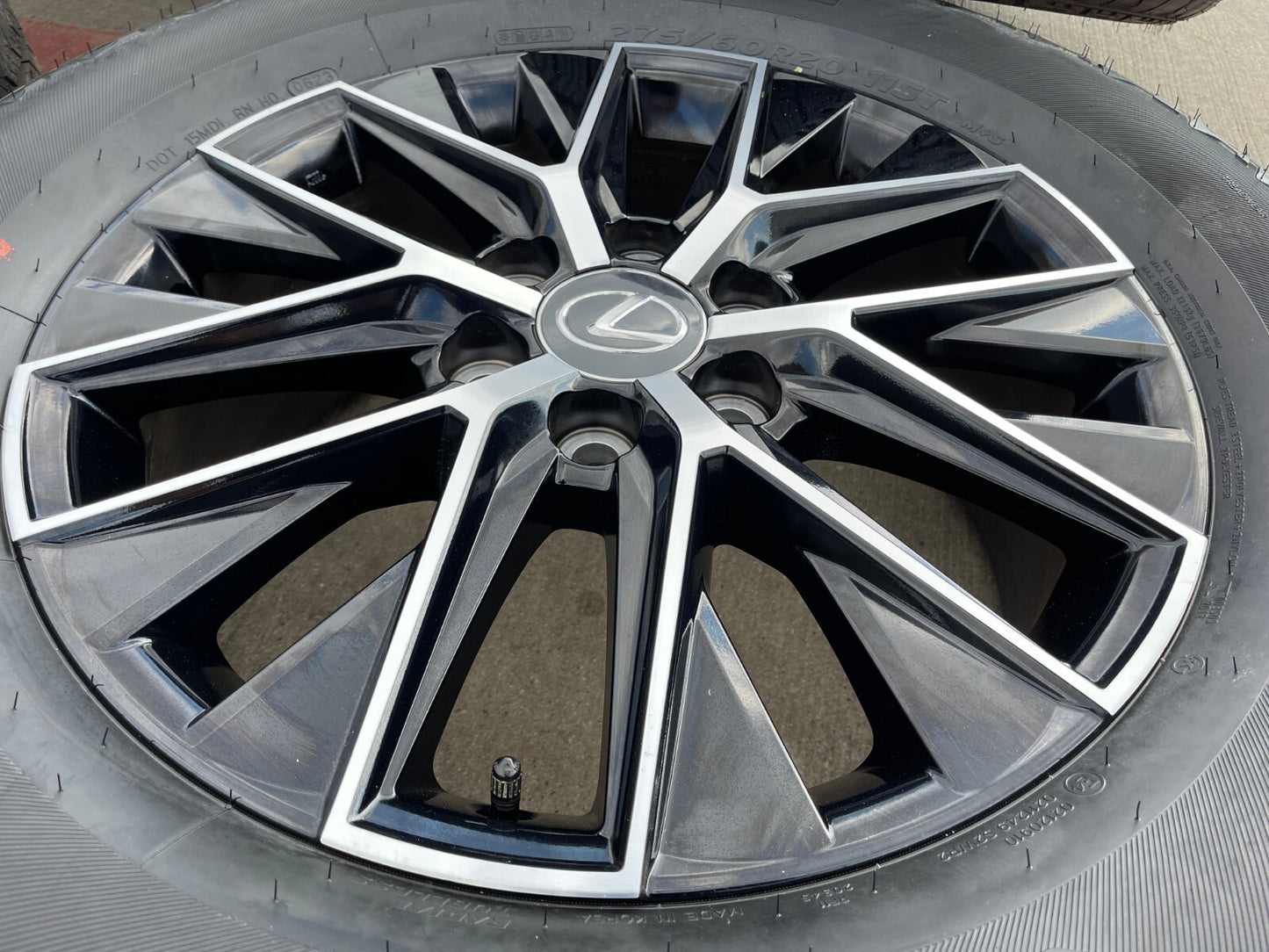 20" Lexus GX550 OEM wheels rims Toyota Land Cruiser Tundra 10545 LX600 2025 NEW
