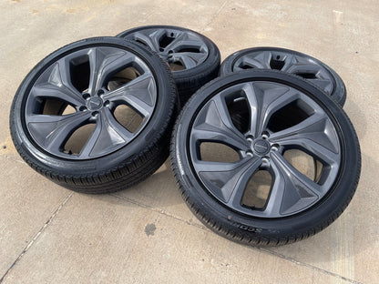 23" Land Rover Range CARBON OEM 72386 wheels rims SET 2025 2026 2027 PIRELLI NEW