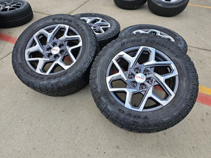 20" GMC Sierra Yukon AT4 Tahoe Silverado OEM wheels rims 95369 TOYO A/T2