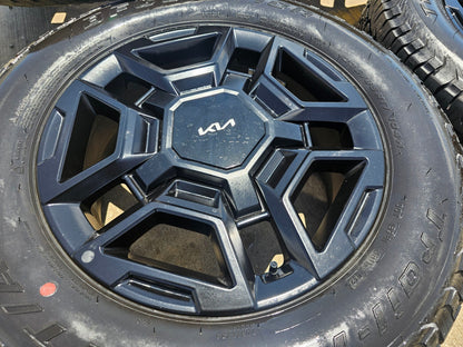 17" Kia Sorento X-PRO OEM wheels rims tires Telluride Sedona 2024 2025 NEW
