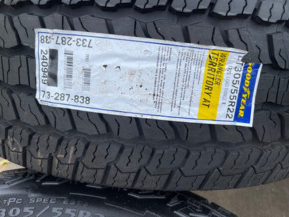 22" Hummer EV HEV 2500 OEM 8x165 14094 wheels rims 2024 2025 2026 NEW GOODYEAR