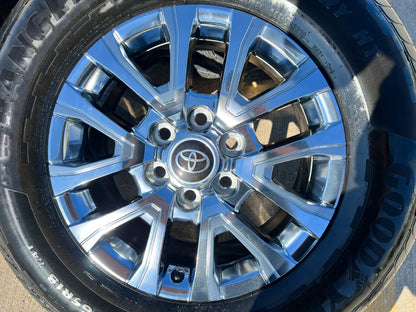 18" Toyota Tacoma LIMITED OEM chrome wheels rims 4260 4Runner 2024 2025 2026