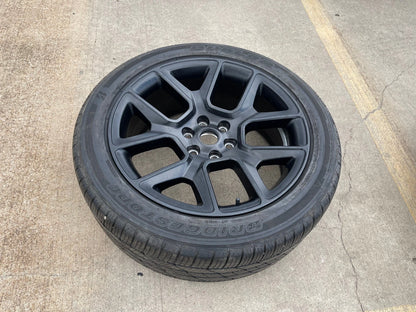 22" Dodge Ram 1500 OEM LIMITED Laramie wheel rim black 2725 2684 BRIDGESTONE