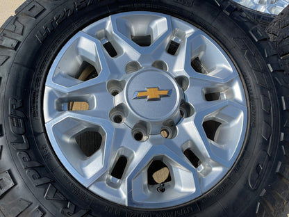 18" Chevy Silverado 2500 3500 OEM 5959 wheels rims tires SET NITRO R/T