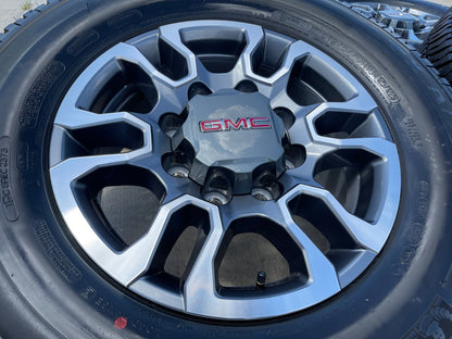 NEW 18" GMC Sierra AT4X Chevy Silverado 2500 3500 OEM wheels rims SET RIM# 5949