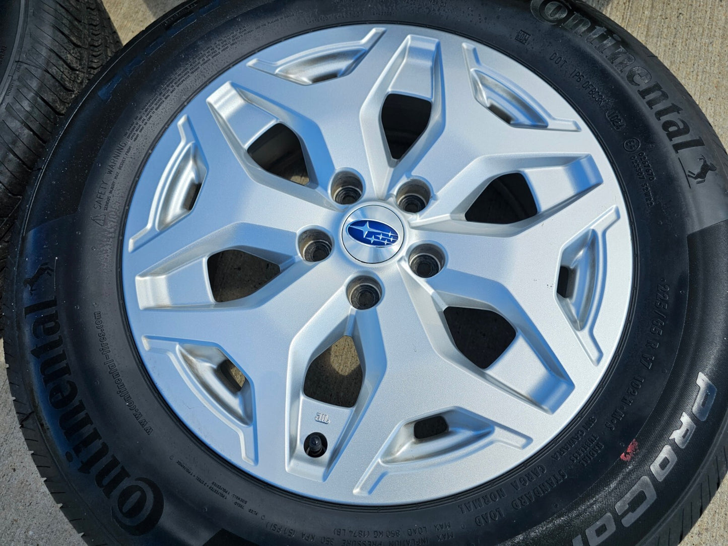 17" Subaru Outback Legacy Forester OEM 68866 wheels rims 2022 2023 2024 2025 NEW