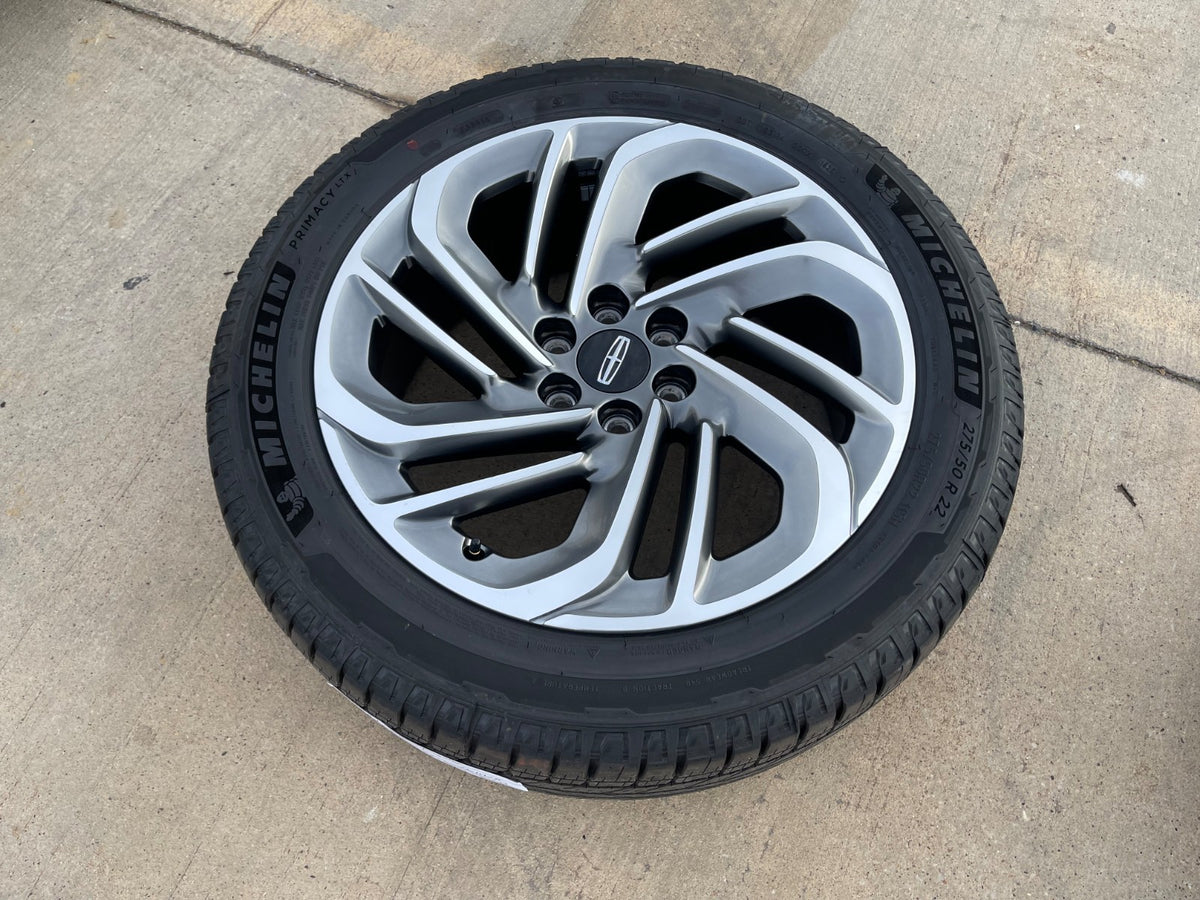 22" Lincoln Navigator OEM 94225 rim wheel BLACK LABEL 2024 2025 2026 2027 NEW