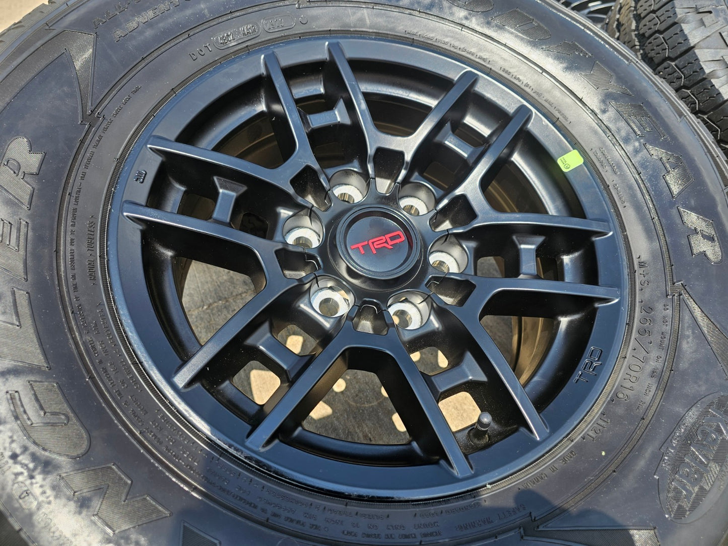 16" Toyota Tacoma TRD wheels rims tires 75258 OEM 4Runner FJ Cruiser