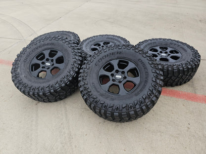17" Ford Bronco SASQUACH wheels rims 10384 OEM Ranger COOPER STT PRO 37"