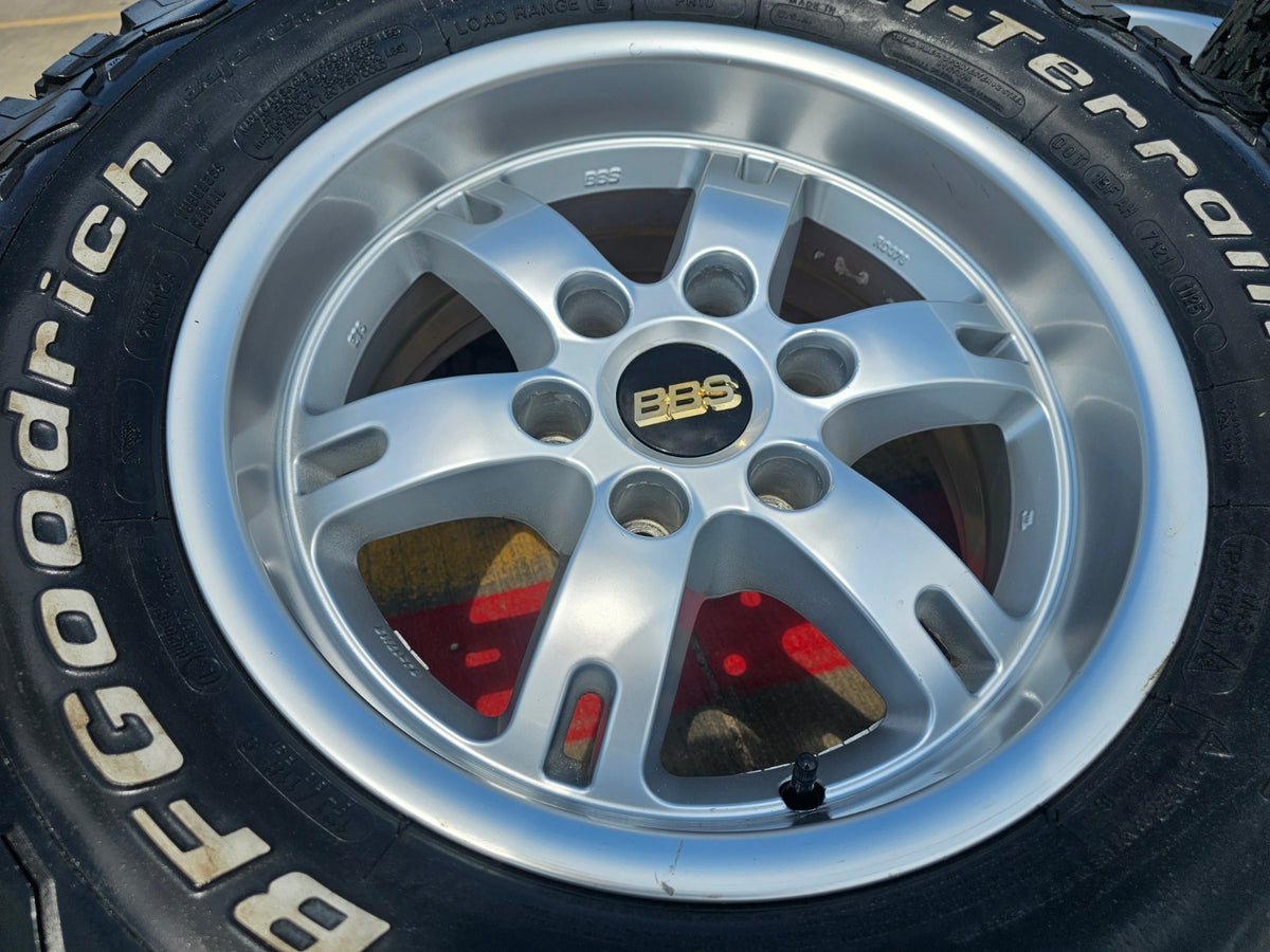 17" Toyota FJ Cruiser BBS TRD PRO 4Runner Tacoma OEM wheels rims BFG KO2 A/T NEW