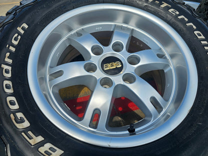 17" Toyota FJ Cruiser BBS TRD PRO 4Runner Tacoma OEM wheels rims BFG KO2 A/T NEW