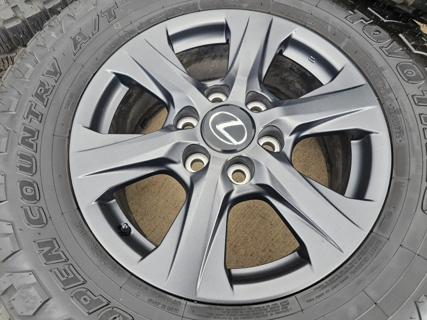 18" Toyota 4Runner Land Cruiser TRD Tundra OEM 74400 wheels rims GX550 SET