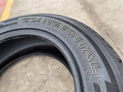 (1) 265/60/20 Continental Terrain Contact H/T OWL tire 118R LT 10 PLY LRE NEW