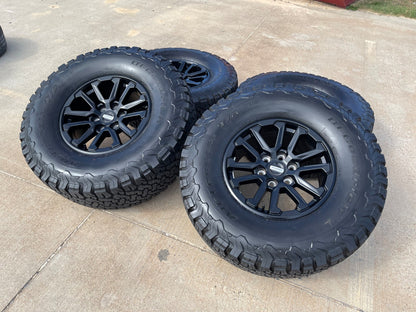 17" Ford F-150 Raptor OEM 10611 rims wheels Bronco 2026 2027 BFG 35" NEW SET