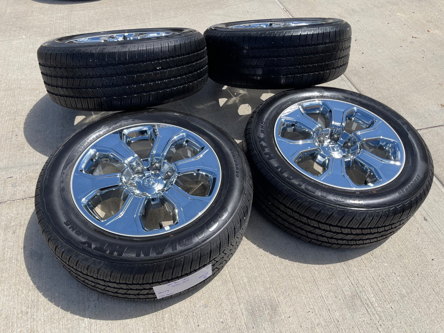 NEW 20" Dodge Ram 1500 OEM Laramie CHROME wheels rims RIM# 2679 FITS 2019-2027