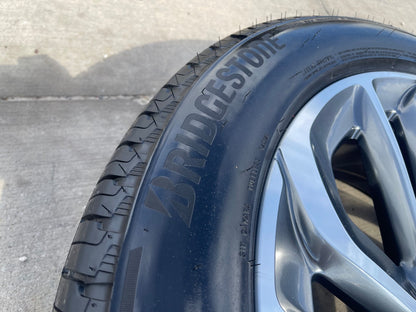 22" Lincoln Navigator OEM 94225 rims wheels BLACK LABEL BRIDGESTONE SET NEW
