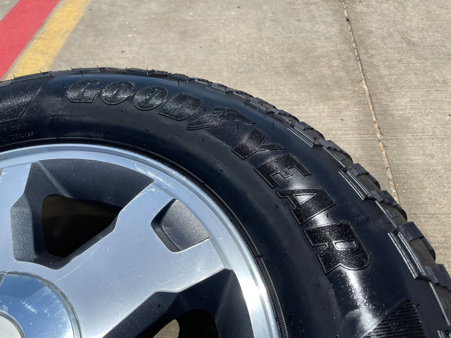 18" Ford F-150 Expedition 3779 OEM rims wheels tires SET GOODYEAR NEW