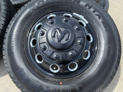 17" Dodge Ram 3500 Dually Laramie wheels rims 2706 2707 OEM black 2025 2026 NEW
