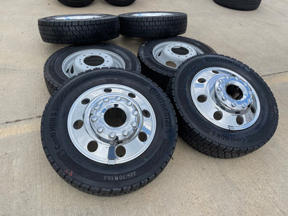 19.5" Ford F-450 Dually F-550 rims wheels RAM 4500 OEM 10x225 2025 2026 2027 SET